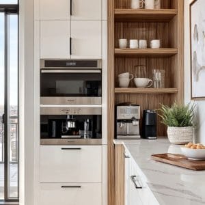 Tủ bếp tiện nghi