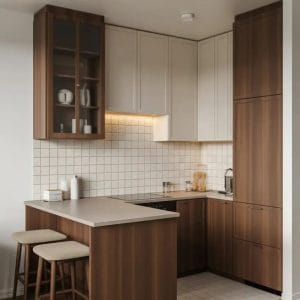 Tủ bếp tối ưu không gian nhỏ