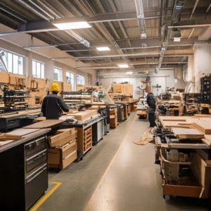 Xưởng sản xuất tủ bếp