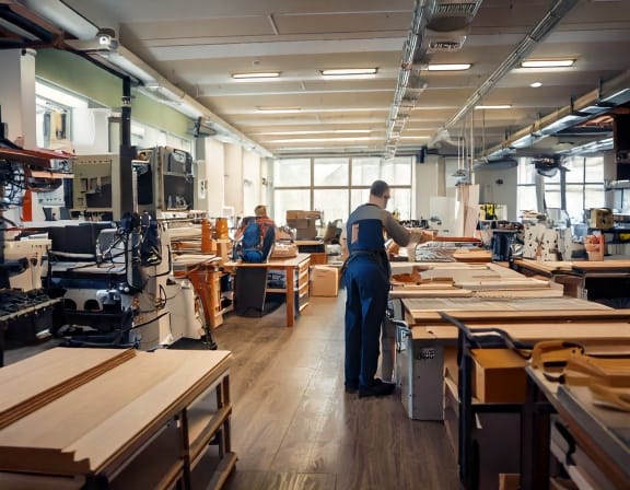 Xưởng sản xuất tủ bếp